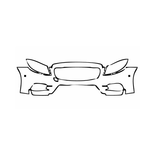 Pre-Cut PPF Mercedes-Benz E Class Coupe AMG Line 2018 - PPF-Kits