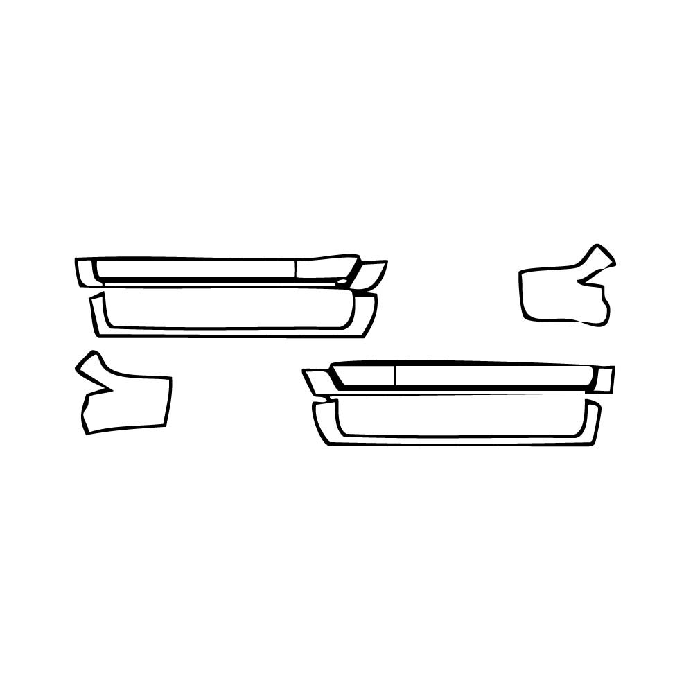 Pre-Cut PPF Toyota FJ Cruiser 2007 - PPF-Kits