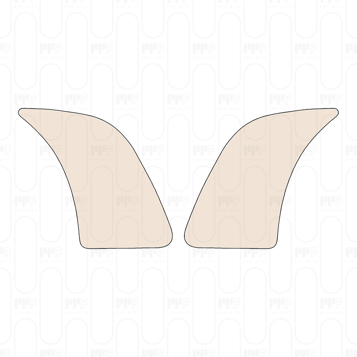 Original Rear Fender PPF