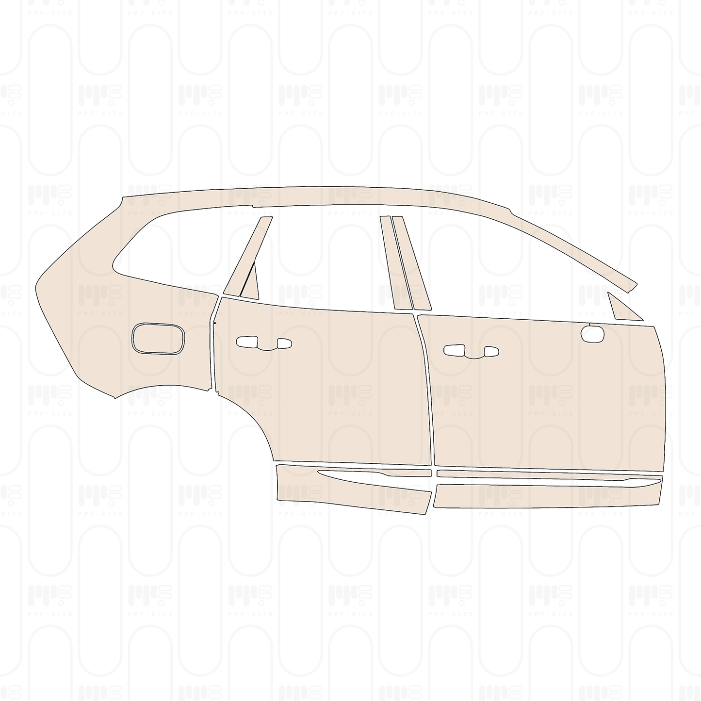 Pre-Cut PPF Volvo XC60 Inscription 2024