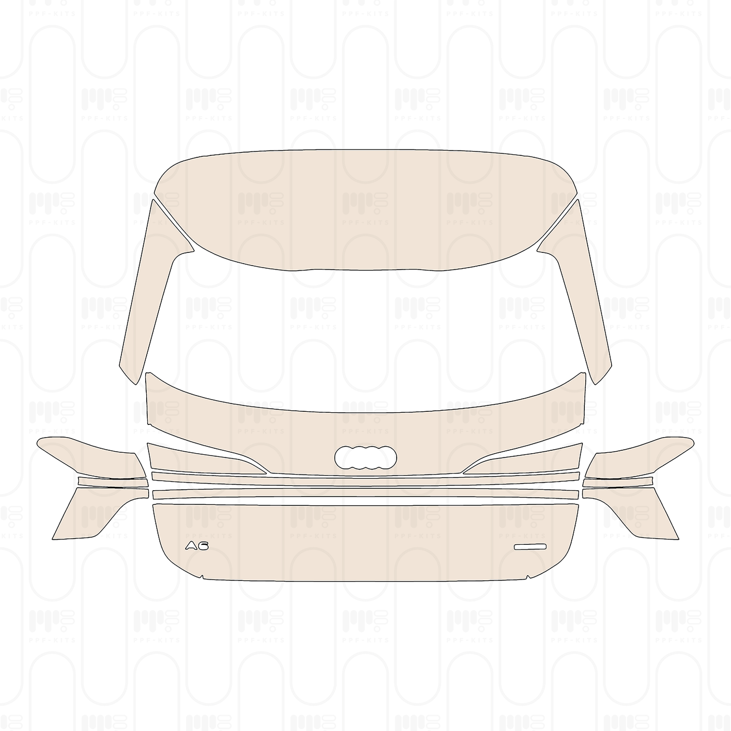 Pre-Cut PPF Audi A6 Avant S-line 2026