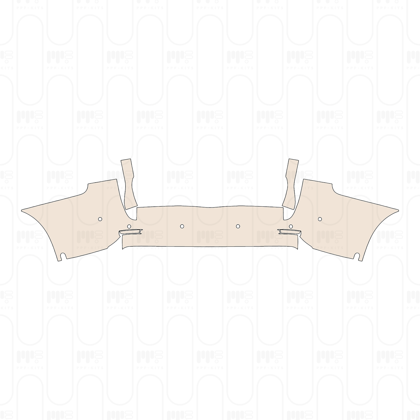 (left) Door+B-Pillar+Rear Fender with "GXX0" Emblem on rear Fender