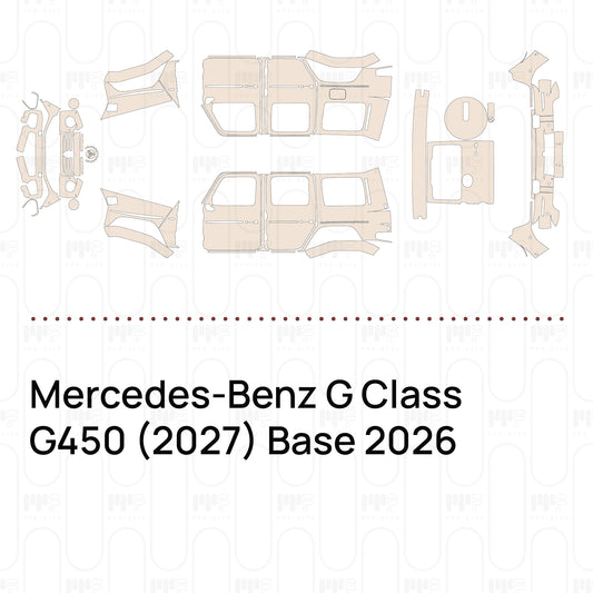 Mercedes-Benz G Class G 580 mit EQ Technologie (2027) Base 2026 - Pre-Cut PPF