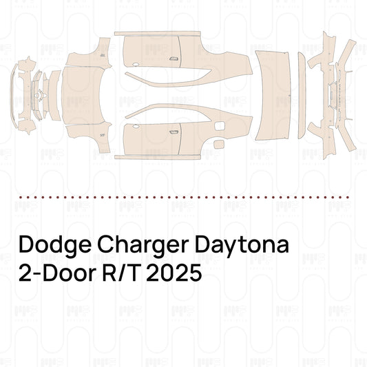 Pre-Cut PPF Dodge Charger Daytona 2-Door R T 2025