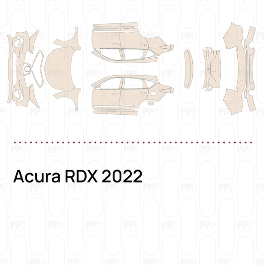 Pre-Cut PPF Acura RDX 2022