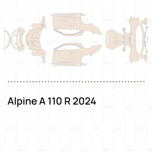 Pre-Cut PPF Alpine A 110 R 2024