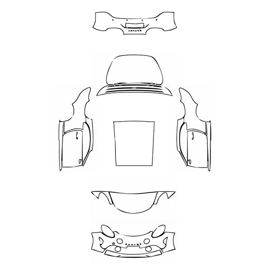 Pre-Cut PPF Alpine A 110 S 2019 - PPF-Kits