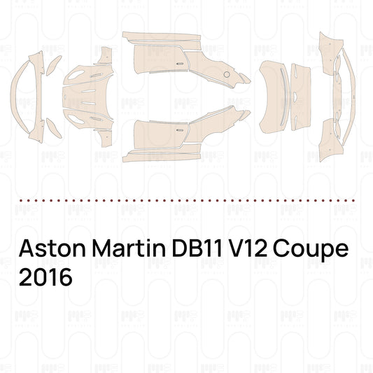 Pre-Cut PPF Aston Martin DB11 V12 Coupe 2016