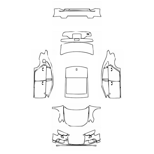 Pre-Cut PPF Audi A3 Limousine Base 2019 - PPF-Kits