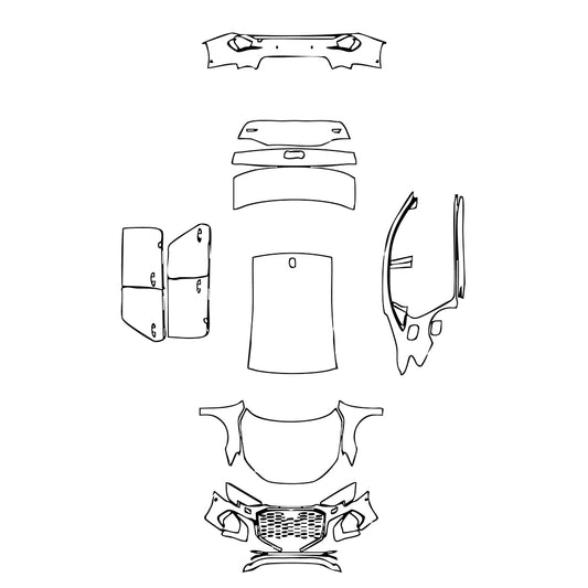 Pre-Cut PPF Audi A3 Limousine S-line 2021 - PPF-Kits