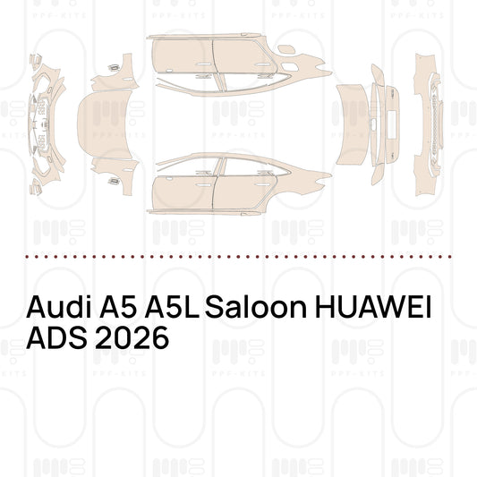 Pellicola protettiva PPF pretagliata Audi A5 A5L Saloon HUAWEI ADS 2026