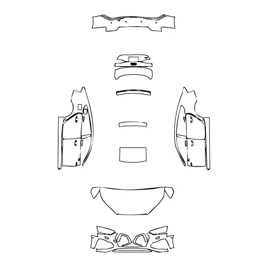 Pre-Cut PPF Audi A5 A5 Sportback S-line 2023 - PPF-Kits
