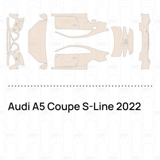 Pre-Cut PPF Audi A5 Coupe S-Line 2022