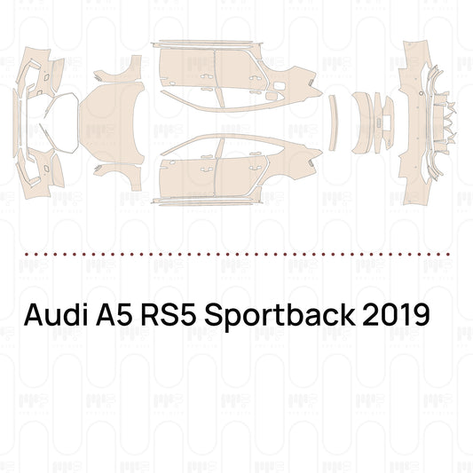 Pre-Cut PPF Audi A5 RS5 Sportback 2019