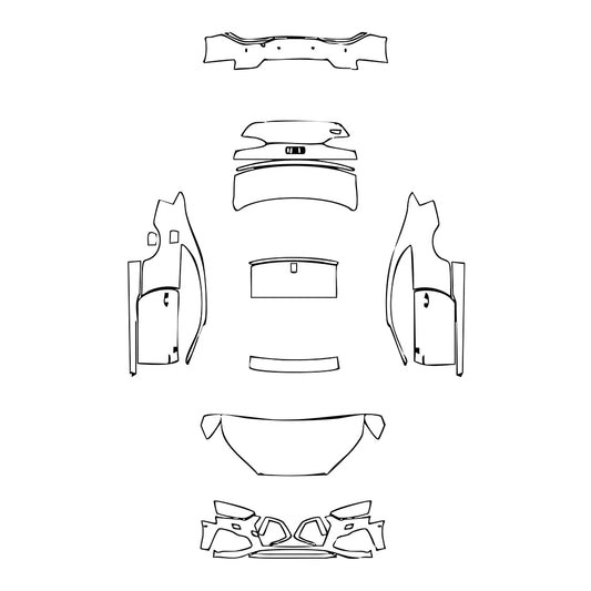 Pre-Cut PPF Audi A5 S5 Coupe 2025 - PPF-Kits