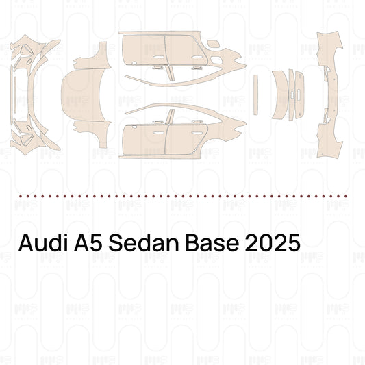 Pre-Cut PPF Audi A5 Sedan Base 2025