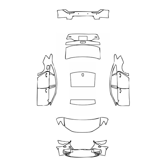 Pre-Cut PPF Audi A6 A6 S-line 2020 - PPF-Kits