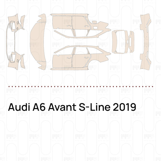 Pre-Cut PPF Audi A6 Avant S-Line 2019