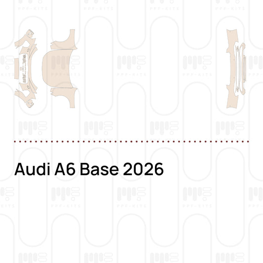 Pellicola protettiva PPF pretagliata Audi A6 Base 2026