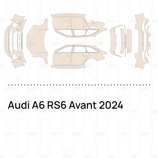 Pre-Cut PPF Audi A6 RS6 Avant 2024