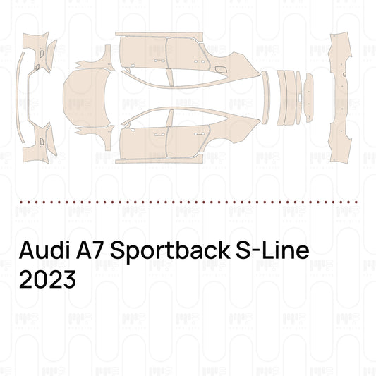 Pre-Cut PPF Audi A7 Sportback S-Line 2023