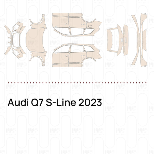 Pre-Cut PPF Audi Q7 S-Line 2023