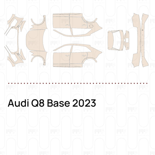 Pre-Cut PPF Audi Q8 Base 2023
