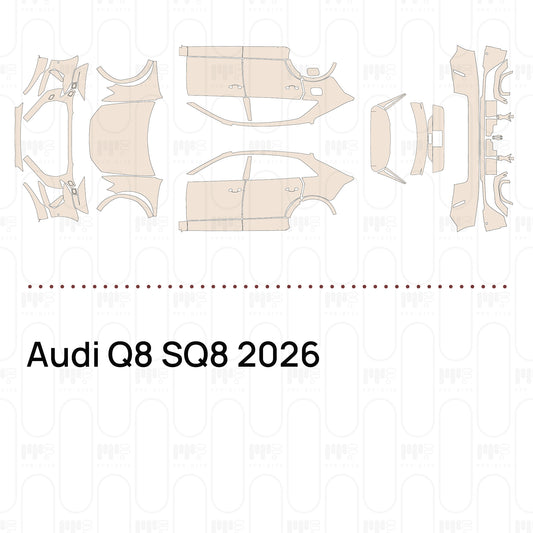 Pre-Cut PPF Audi Q8 SQ8 2026