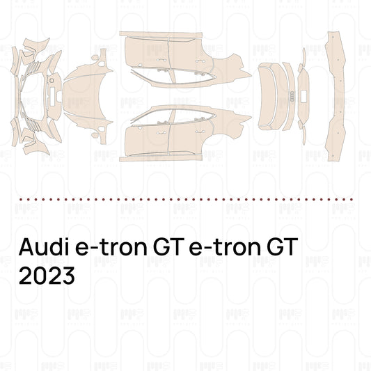 Pre-Cut PPF Audi e-tron GT e-tron GT 2023