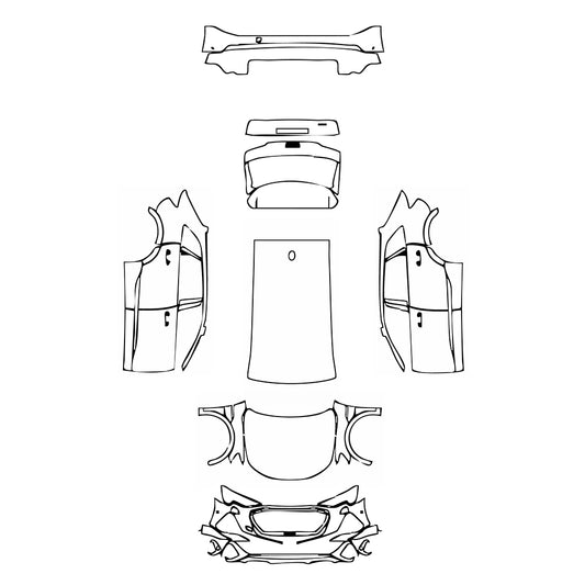 Pre-Cut PPF Audi e-tron e-tron S-line 2020 - PPF-Kits