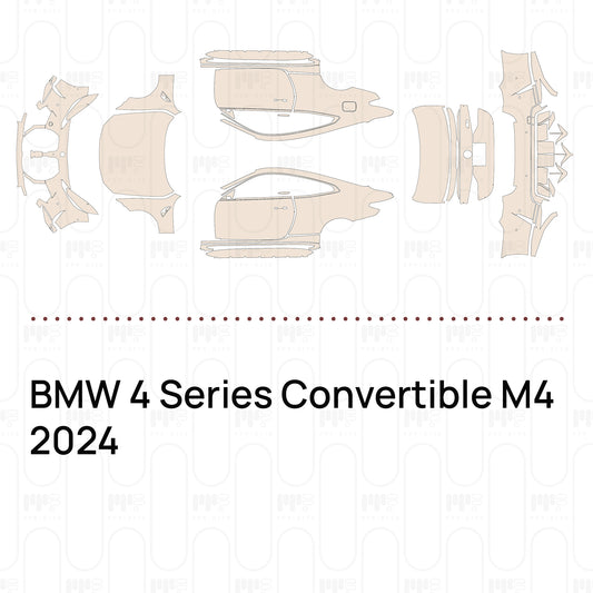 Pre-Cut PPF BMW 4 Series Convertible M4 2024