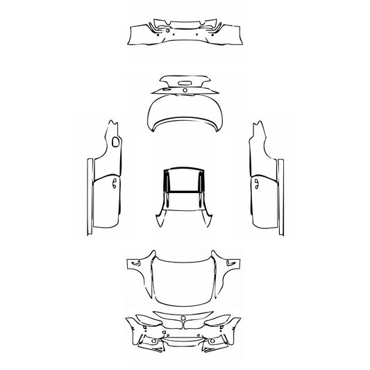 Pre-Cut PPF BMW 4 Series Convertible M Sport 2019 - PPF-Kits