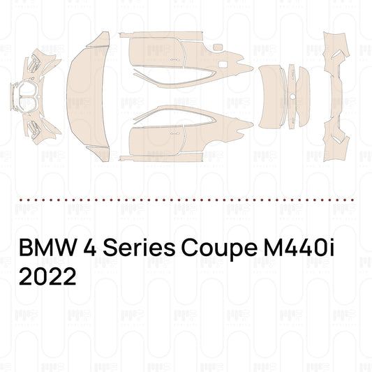 Pre-Cut PPF BMW 4 Series Coupe M440i 2022