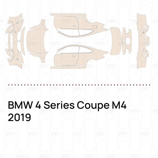 Pre-Cut PPF BMW 4 Series Coupe M4 2019