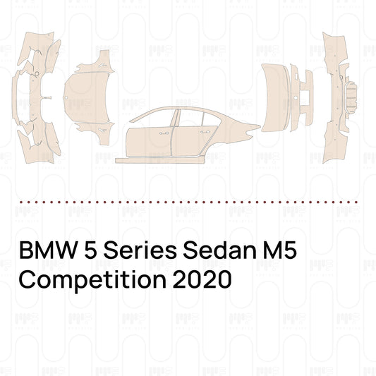 Pre-Cut PPF BMW 5 Series Sedan M5 Competition 2020