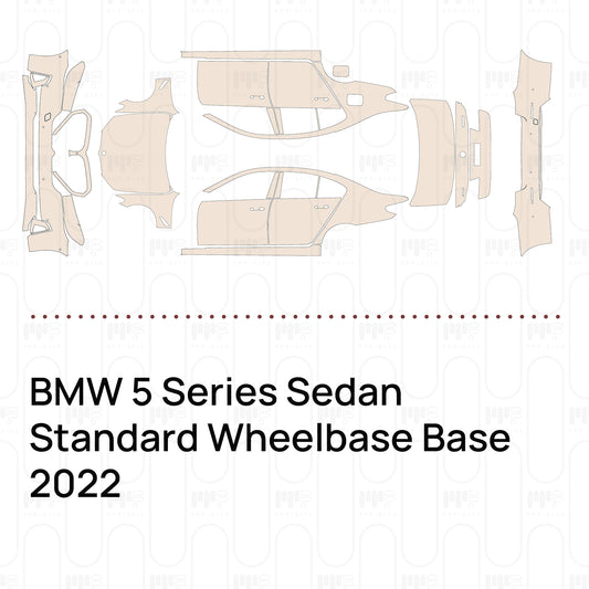 Pre-Cut PPF BMW 5 Series Sedan Standard Wheelbase Base 2022