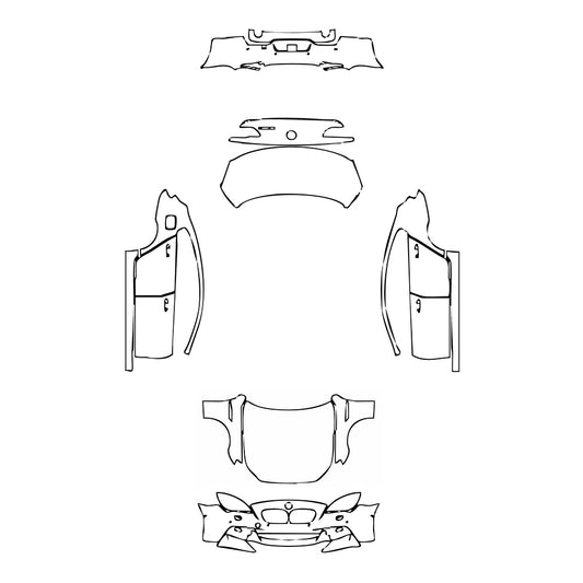 Pre-Cut PPF BMW 6 Series Gran Coupe M Sport 2016 - PPF-Kits