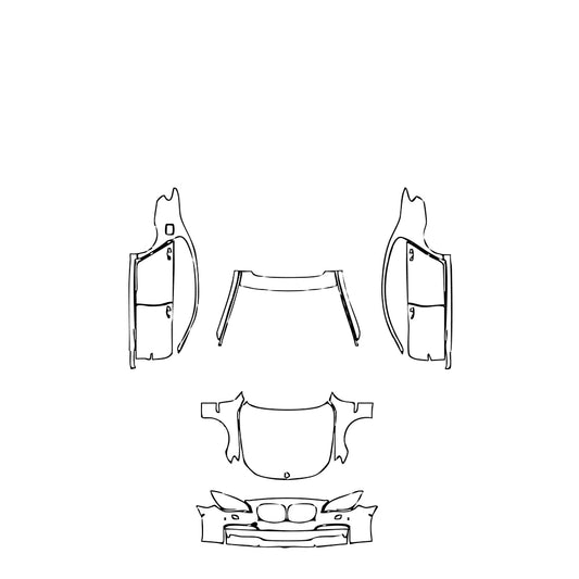 Pre-Cut PPF BMW 7 Series M Sport 2013 - PPF-Kits