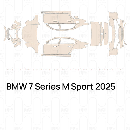 Pre-Cut PPF BMW 7 Series M Sport 2025