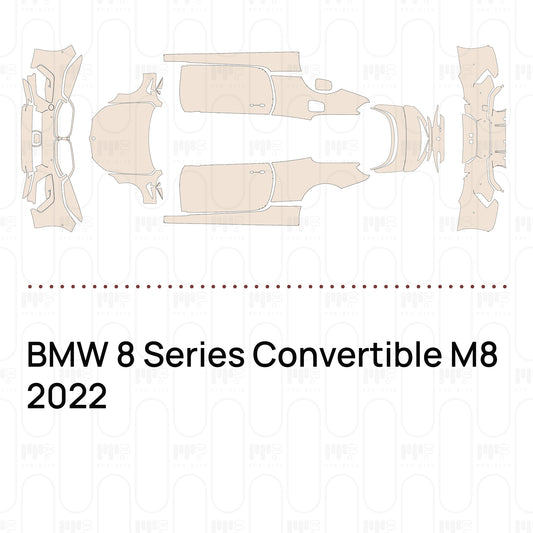 Pre-Cut PPF BMW 8 Series Convertible M8 2022