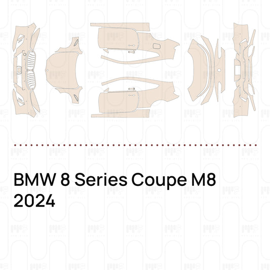 Pre-Cut PPF BMW 8 Series Coupe M8 2024