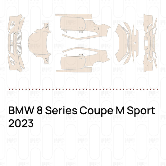 Pre-Cut PPF BMW 8 Series Coupe M Sport 2023