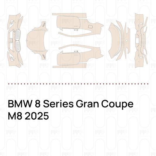 Pre-Cut PPF BMW 8 Series Gran Coupe M8 2025