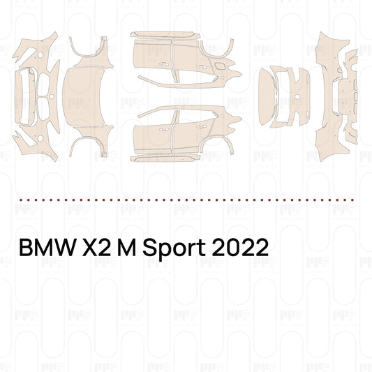 Pre-Cut PPF BMW X2 M Sport 2022