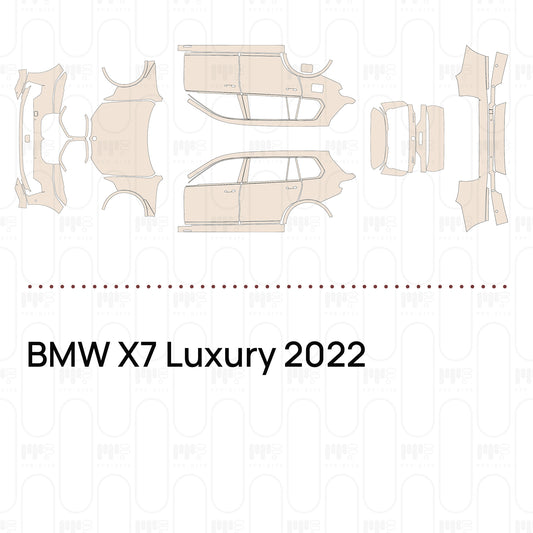 Pre-Cut PPF BMW X7 Luxury 2022