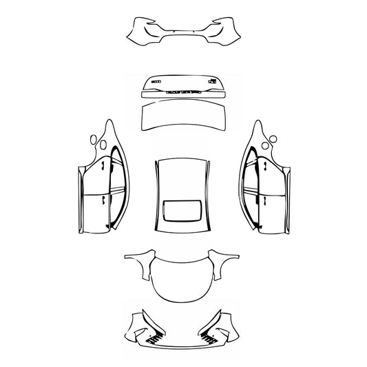 Pre-Cut PPF BYD Chazor 2025 - PPF-Kits