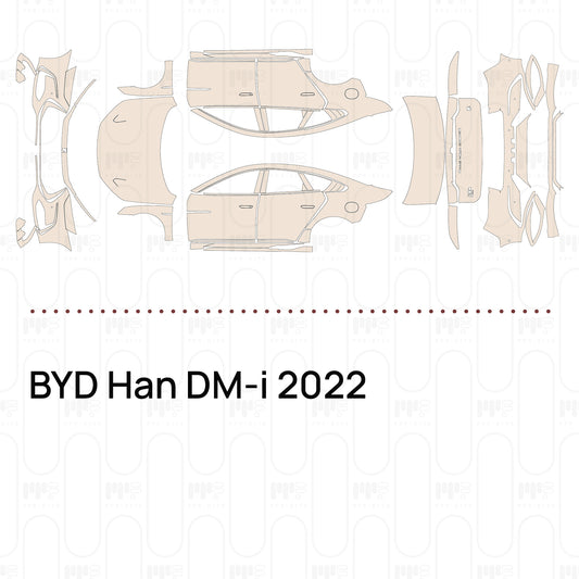 Pre-Cut PPF BYD Han DM-i 2022