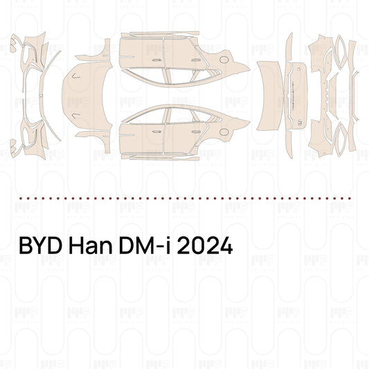 Pre-Cut PPF BYD Han DM-i 2024