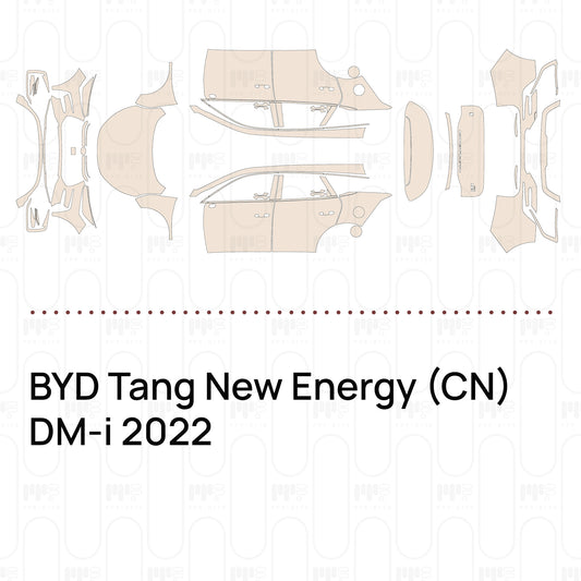 Pre-Cut PPF BYD Tang New Energy (CN) DM-i 2022