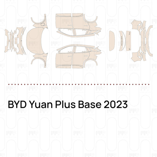 Pre-Cut PPF BYD Yuan Plus Base 2023